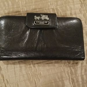 COACH Wallet with check book holder